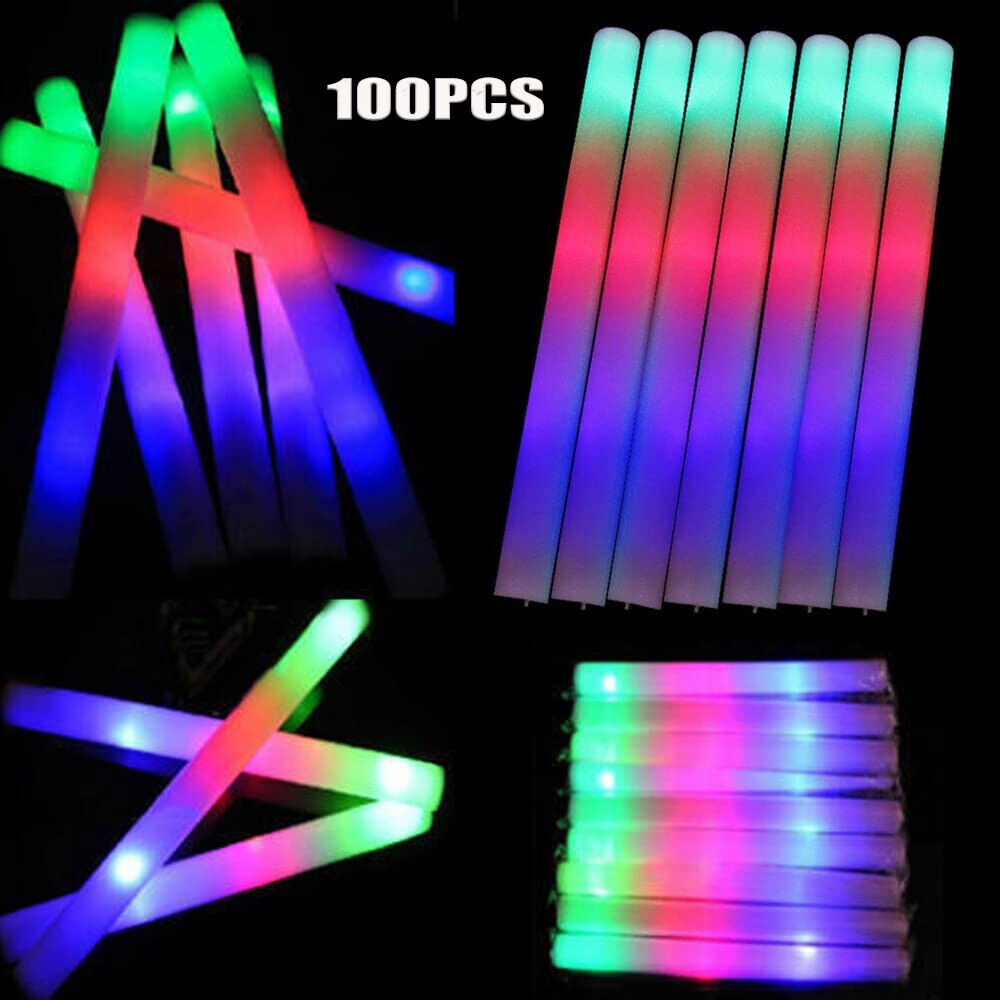 Wedding Supply In Bulk - Kızdırma Çubukları Toplu 100'lü Paket LED
