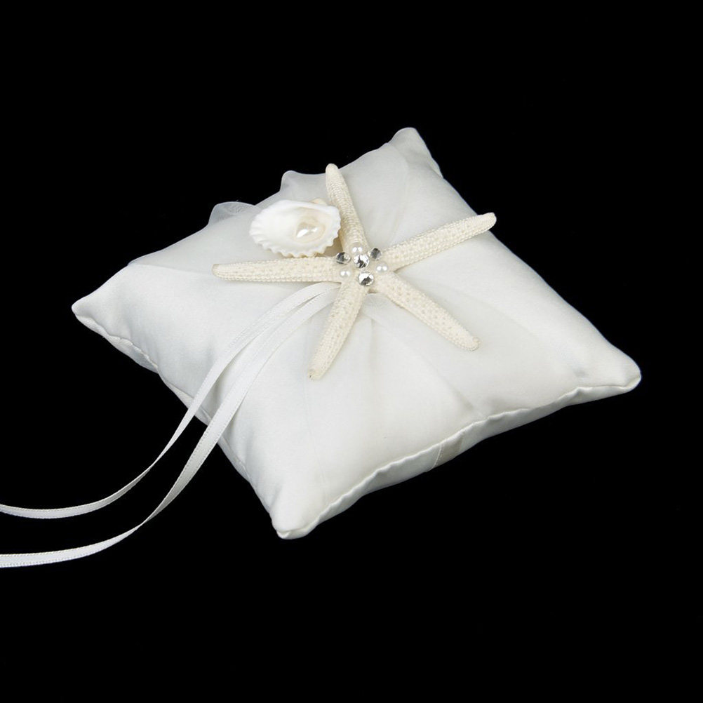 Ring Bearer Pillow - Düğün Yüzük Taşıyıcı Yastık, Plaj Temalı,