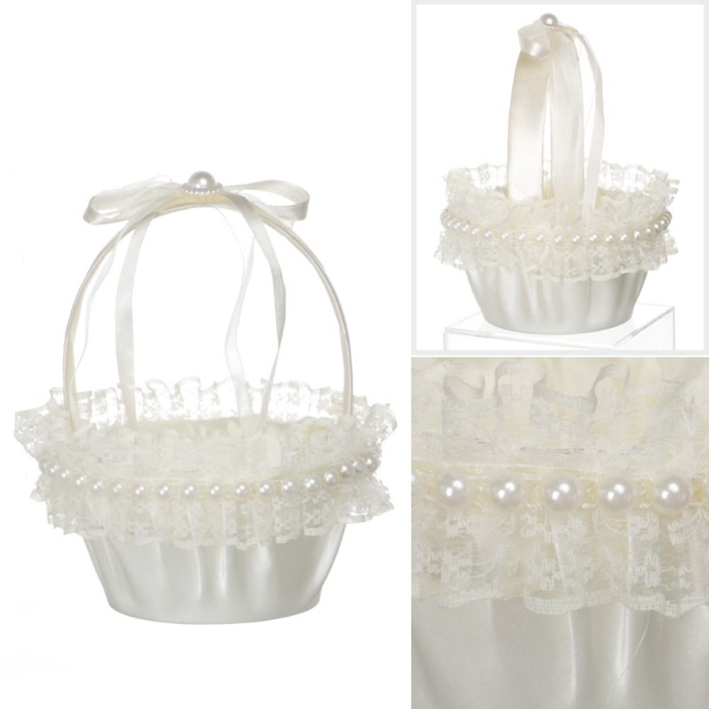 Tatlı Dantel Düğün Çiçek Sepet - Wedding Hampers incelemesi ve fiyatı