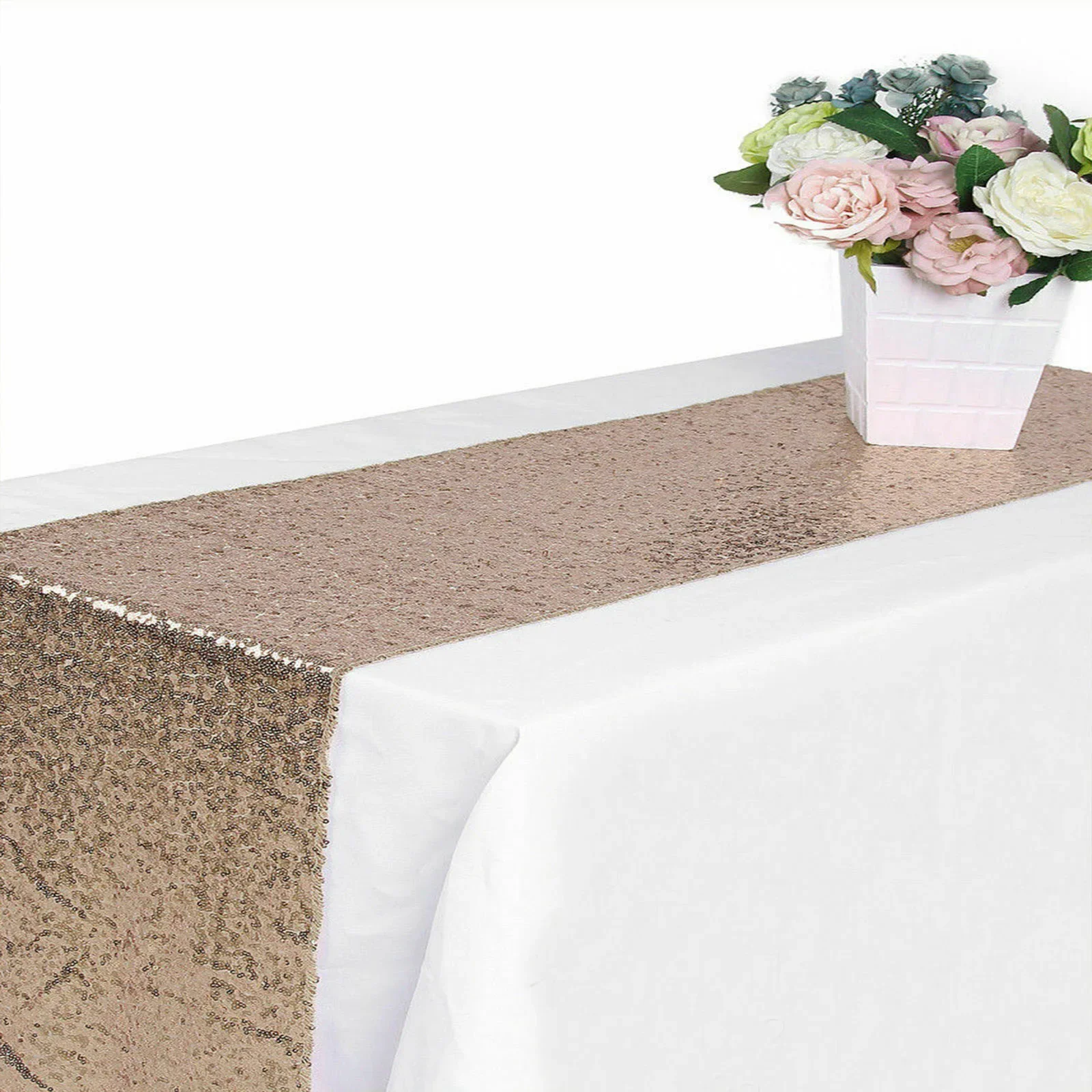 Şenlikli Payetli Masa Örtüsü M - Table Runner Sequin incelemesi ve fiyatı