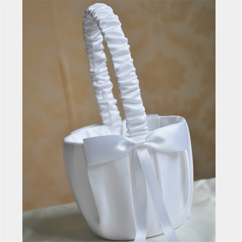 Beyaz Çiçek Kız Sepeti İnci Ba - Wedding Hampers incelemesi ve fiyatı