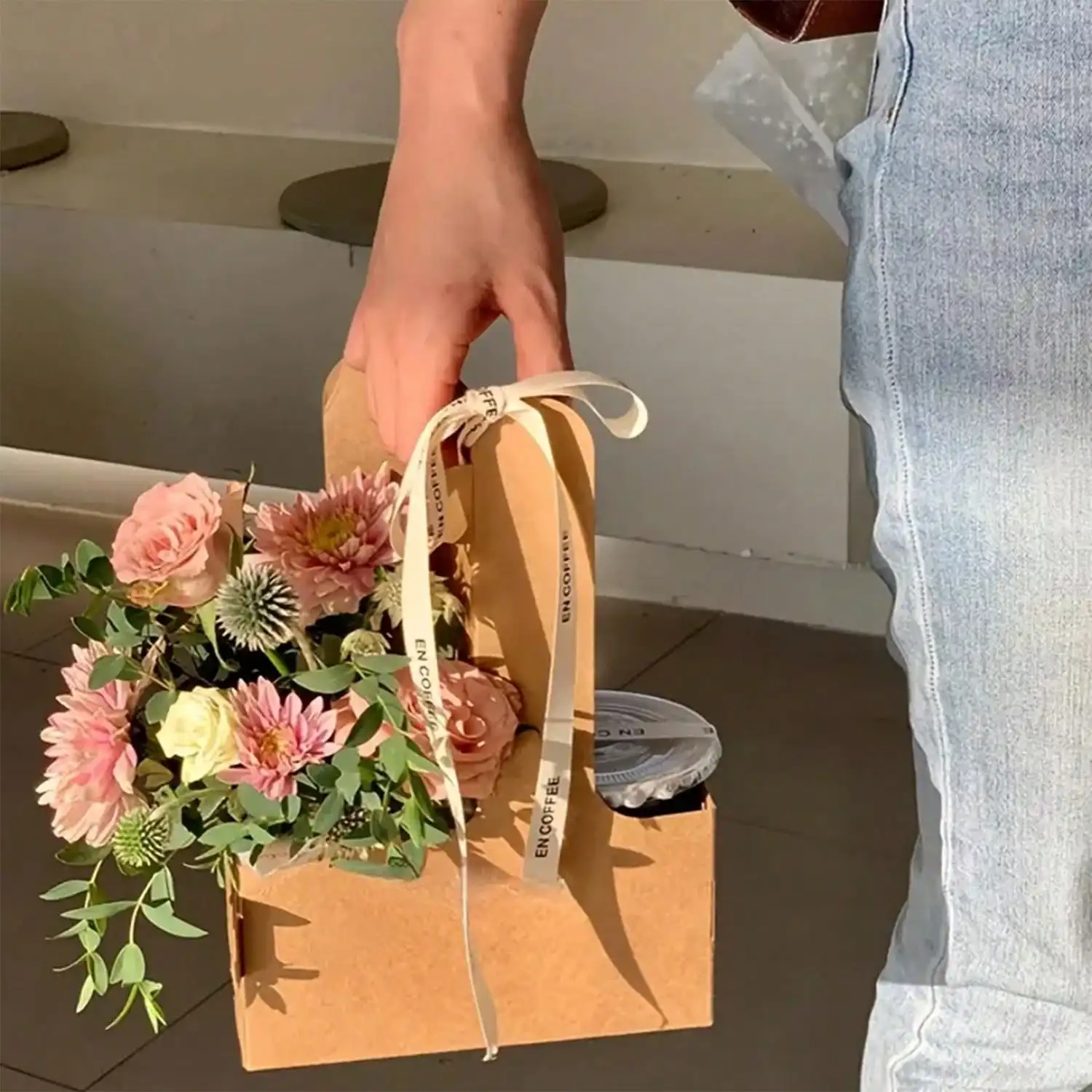 Kraft Kağıt Çiçek Buketi Hediy - Wedding Hampers incelemesi ve fiyatı