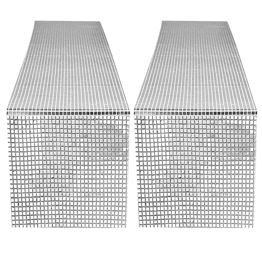 Ayna Gümüş Payet Masa Koşucu 7 - Table Runner Sequin incelemesi ve fiyatı