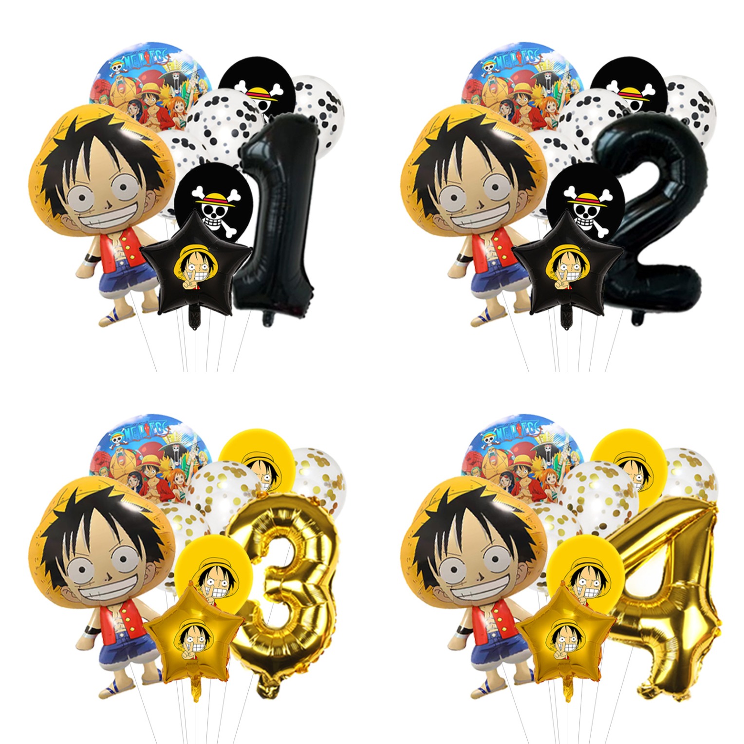 One Piece Doğum Günü Balon Set - Photo Booth Prop incelemesi ve fiyatı