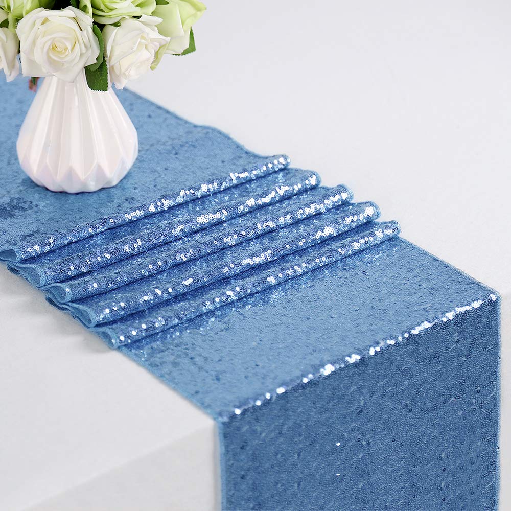 4 adet parlak pullar Masa Koşu - Table Runner Sequin incelemesi ve fiyatı