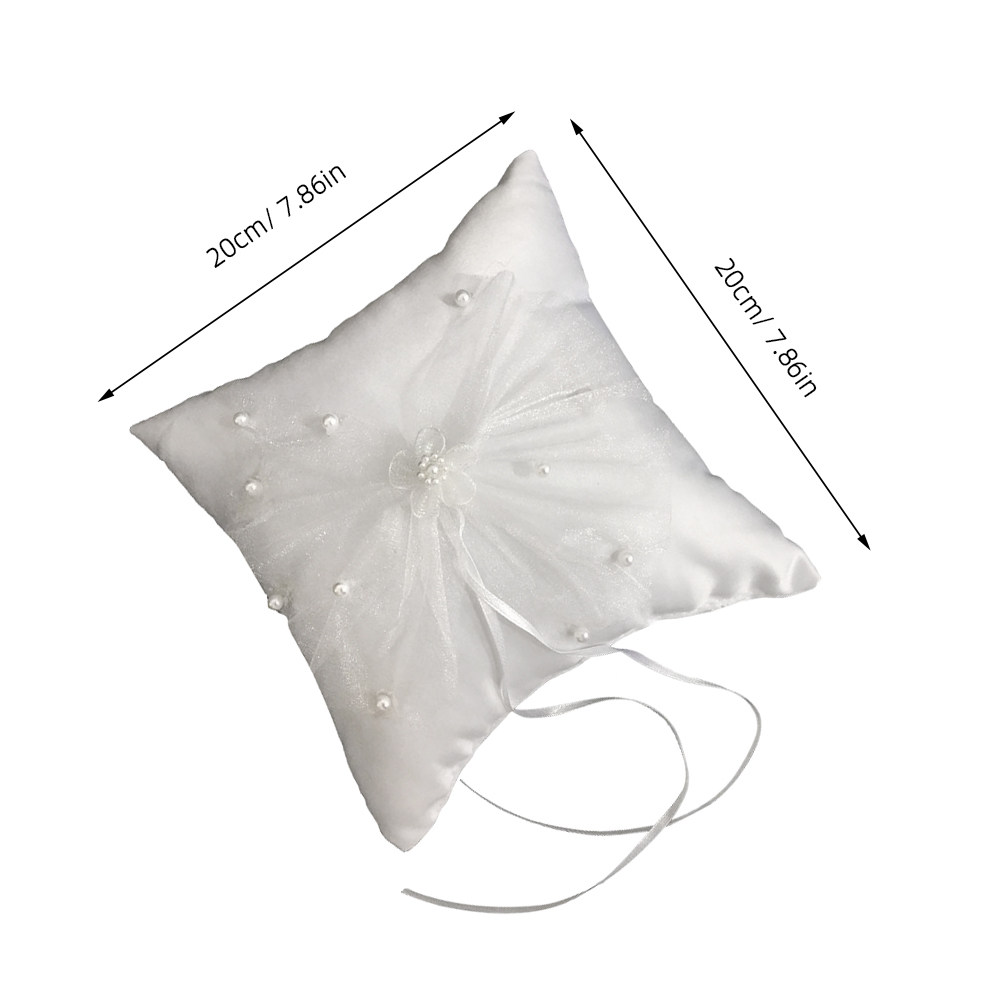Dantel Yüzük Yastığı, Düğün Yü - Ring Bearer Pillow incelemesi ve fiyatı