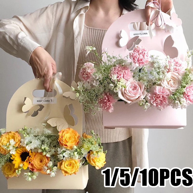 1/5/10 adet kelebek çiçek kutu - Wedding Hampers incelemesi ve fiyatı