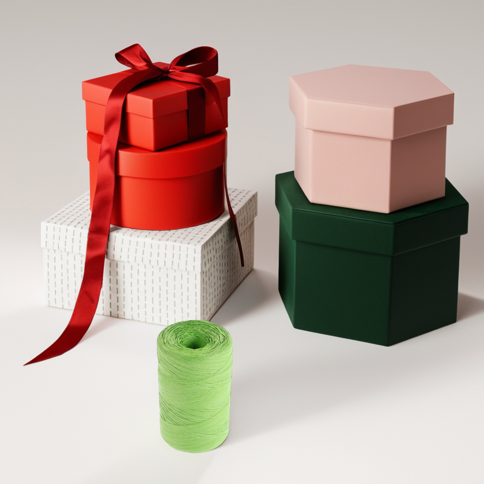 Düz Rafya Kağıt İpi, Renkli Am - Papercraft Supply Ribbon incelemesi ve fiyatı
