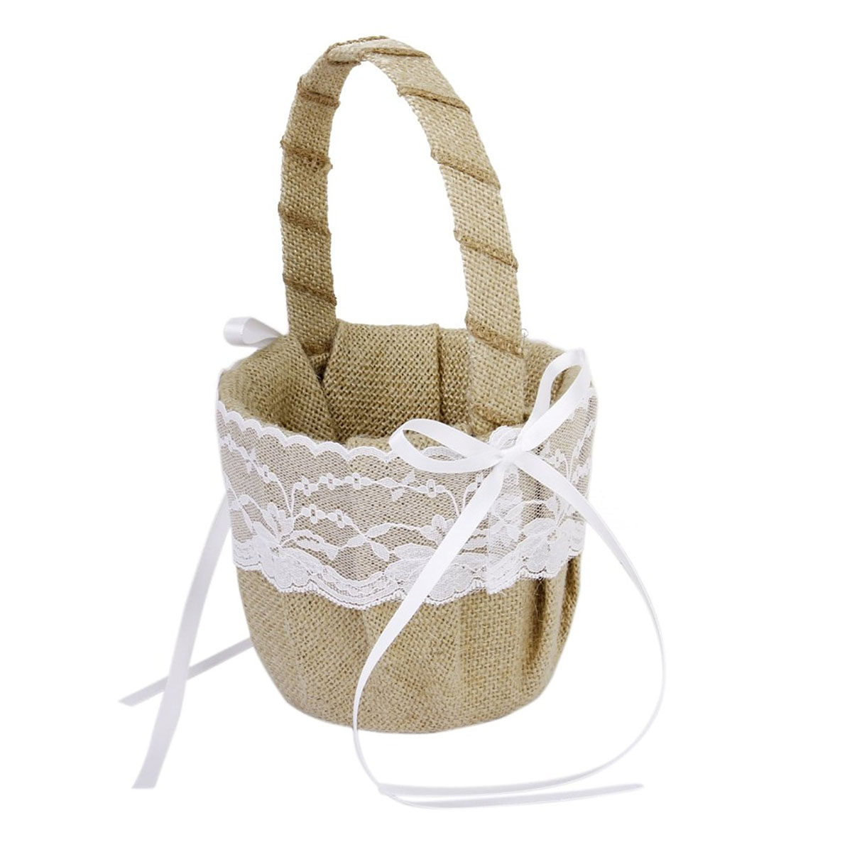 6'lı Set 6'' Çuval Bezi Jüt Da - Ring Bearer Pillow incelemesi ve fiyatı